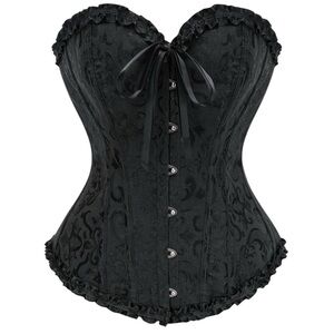 SZIVYSHI Corset Tops for Women, Bustier Shapewear Lingerie, Lace Waist Push Up